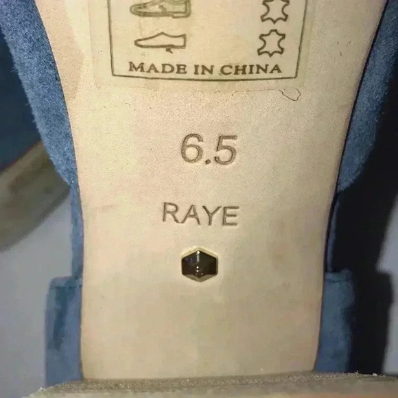 Raye Ankle Strap Suede Sandal Size 6.5 - Picture 6 of 8